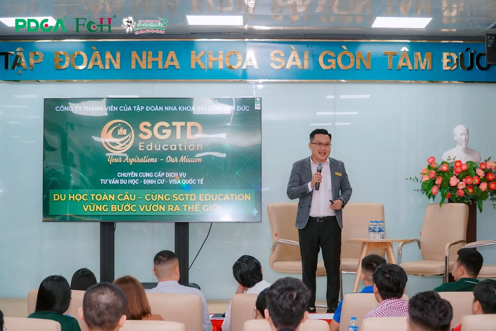 Vinh Dự Chào Đón Đoàn Doanh Nhân PDCA – FOH Miền Tây đến Thăm và Làm Việc cùng Tập Đoàn Nha Khoa Sài Gòn Tâm Đức và SGTD Education (ảnh 7/16)