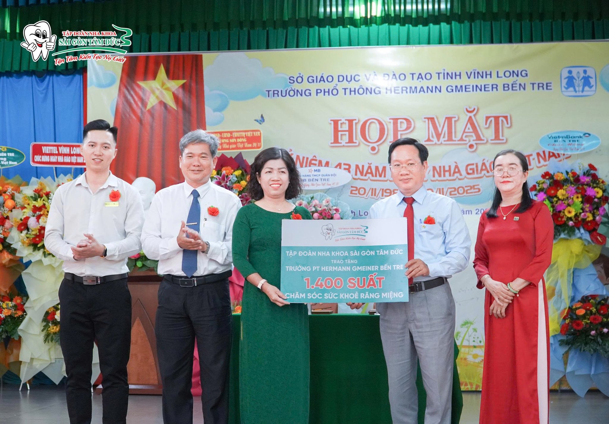 KẾT NỐI TƯƠNG LAI – SGTD EDUCATION ĐỒNG HÀNH CÙNG TRƯỜNG PHỔ THÔNG HERMANN GMEINER BẾN TRE