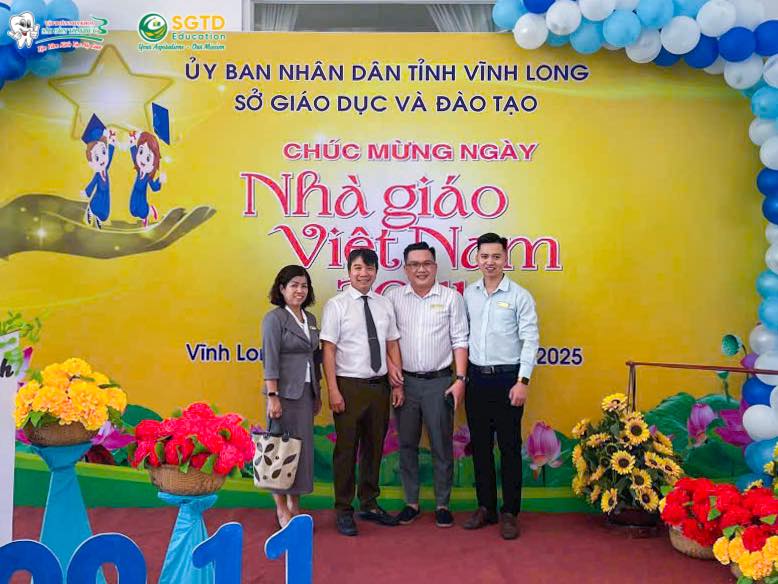 SGTD EDUCATION ĐỒNG HÀNH CÙNG CÁC TRƯỜNG HỌC TRÊN ĐỊA BÀN TỈNH VĨNH LONG NHÂN DỊP 20.11